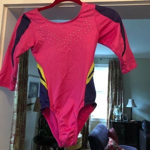 Danskin freestyle girls dance/gymnastics leotard